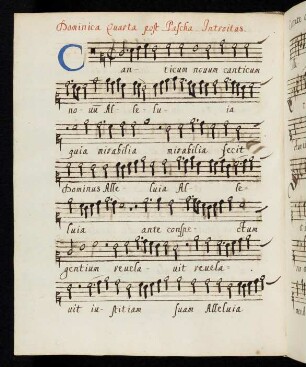 31v - 32r Cantate Domino canticum novum alleluia