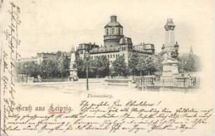 Gruß aus Leipzig: Pleissenburg