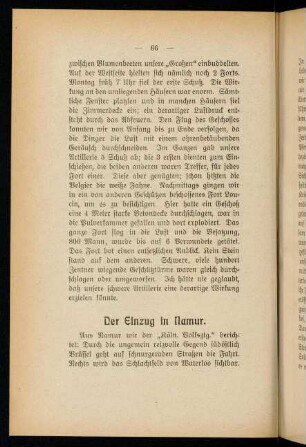 66-68, Der Einzug in Namur