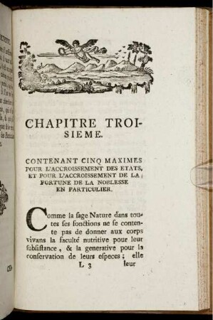 Chapitre Troisieme.