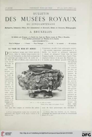 Nos 1 et 2 (Janv.- Févr. 1914)