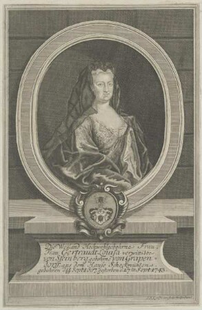 Bildnis der Gertraudt Louisa von Steinberg