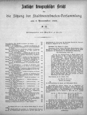 No. 33, 6. November 1890