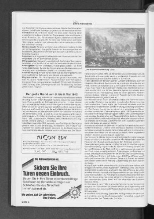 Der große Brand vom 5. bis 8. Mai 1842