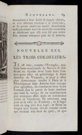 69-76, XXX. Les Trois Cordeliers