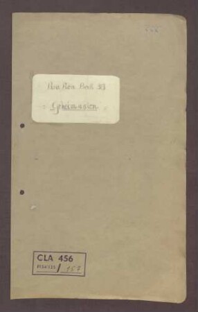 Geheimakten des Reichswehr-Pionier-Bataillons 313