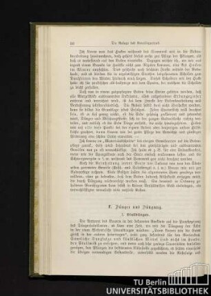 F. Dünger und Düngung.