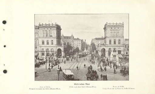 Halle'sches Thor. Blick nach dem Belle-Alliance-Platz