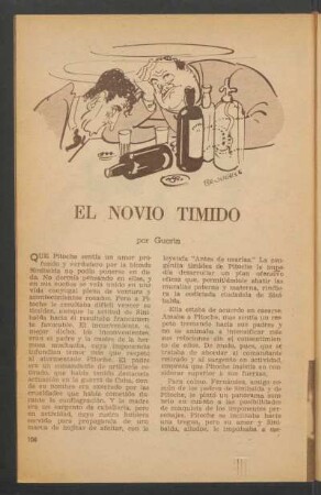 El novio tímido