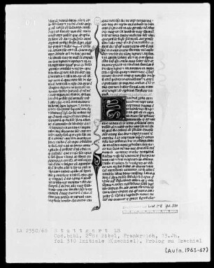 Bibel — Initiale E(zechiel), Folio 310recto