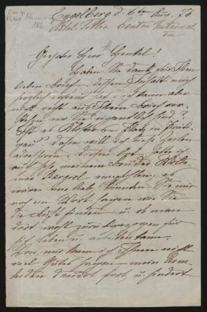 Brief an Heinrich Henkel : 06.08.1874