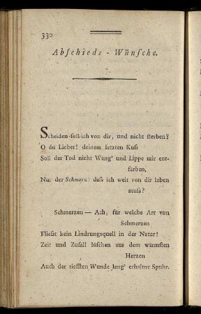 Abschieds-Wünsche. - Einige Denksprüche für meinen Sohn.