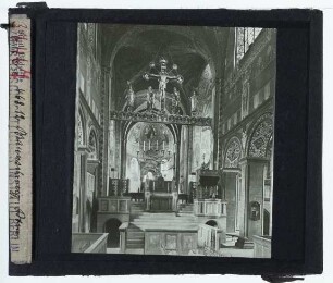 Braunschweig, Dom : Innenansicht nach Osten