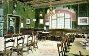 Speisesaal der Berliner Hütte im Zillertal