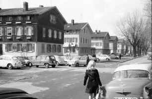 Freiburg: Alte Siedlungshäuser "Freiau"