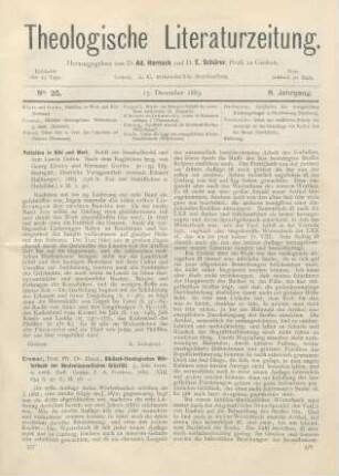 577-581 [Rezension] Cremer, Hermann, Biblisch-theologisches Wörterbuch der neutestamentlichen Gräcität. 3., sehr verm. u. verb. Aufl