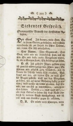 Siebentes Gespräch.