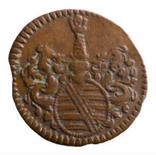Münze, Heller, 1744