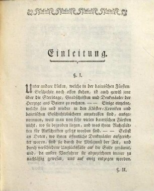 Karl Albrechts von Vacchiery Abhandlung über die Grabstätte und Grabschriften einiger Herzoge aus Baiern