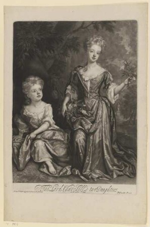 Bildnis der Töchter von Lord Churchill, Countess von Sunderland und Duchess von Marlborough