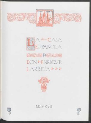 La casa española de don Enrique Larreta