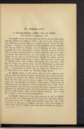 8. Verfolgungskämpfe zwischen Bug und Jasiolda