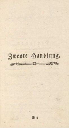 Zweyte Handlung