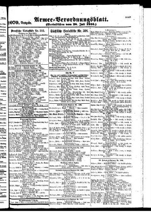 1070.Ausgabe. Freitag, 28. Juli 1916