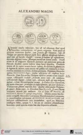 Numismata Alexandri Magni