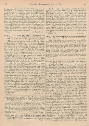 306-307 [Rezension] Jahrbuch des Zentralinstituts für Erziehung und Unterricht. II. Jahrgang