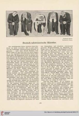 Deutsch-schweizerische Künstler