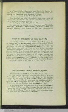 9. Nach Gaschwitz, Harth, Zwenkau, Eythra