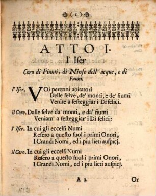 Gli Dei Festeggianti : Componimento drammatico, od Introducimento a' balli da rappresentarsì Nel Giorno del Nome faustissimo Dell' Altezza Serenissima Elettorale Di Massimiliano Emmanuele Duca dell' Alta, e della Bassa Baviera, e del Palatinato superiore, .... Ed All' Altezza Serenissima Elettorale Di Gungvnde Teresia Duchessa dell' Alta, e della Bassa Baviera ... In Monaco dì 11. di Ottobre, dell' Anno 1715.