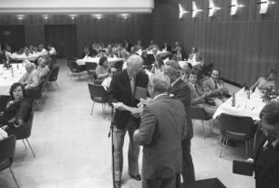 Ehrung erfolgreicher Karlsruher Sportlerinnen und Sportler des Jahres 1979 im Bürgersaal des Rathauses