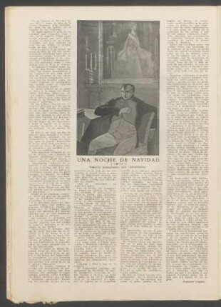 Una noche de navidad : (1811). - Traducido especialmente para "Actualidades"