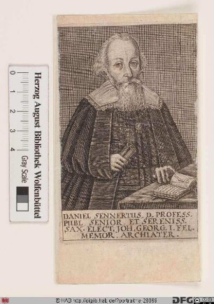 Bildnis Daniel Sennert