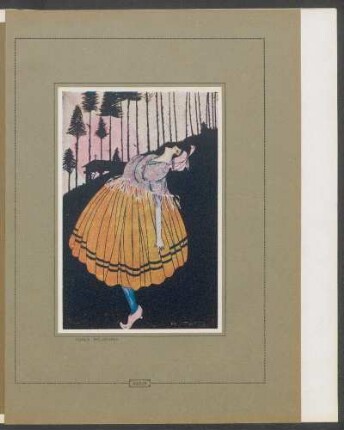 "Danza holandesa" - [Ilustración]