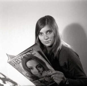 Fotografie von Renate Stiffel mit der Sibylle
