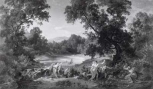 Landschaft mit dem Nymphenraub