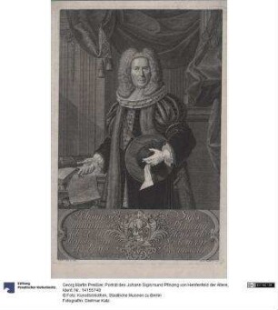 Porträt des Johann Sigismund Pfinzing von Henfenfeld der Ältere