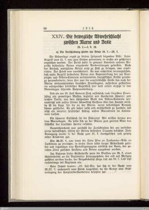 XXIV. Die bewegliche Abwehrschlacht zwischen Marne und Vesle