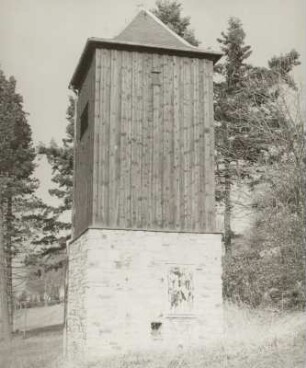 Rehefeld-Zaunhaus, Transformatorenhaus am Waldrand, beim Hotel Jägerhof, Talstraße 8