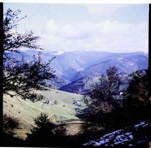 Schauinsland: Blick vom Schauinsland zum Feldberg