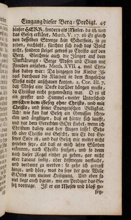 45-57, Ist er ein Moses und bloß...