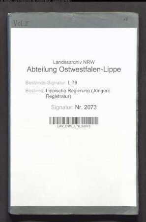 Gerichtsdiener beim Amtsgericht Detmold, Band 2