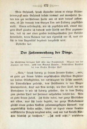 Der Zusammenhang der Dinge