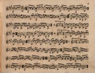 Apollo : oder Museum für Guitarre ; enthaltend: angenehme, leichte Musikstücke und Gesänge zur Unterhaltung und Uebung für angehende Guitarrespieler, 1,3