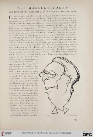 7: Der Maskenbildner