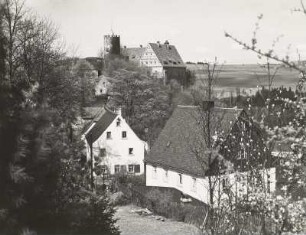 Scharfenstein, Blick zur Burg