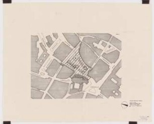 Münsterplatz, Bonn Grünplanung: Lageplan 1:1000